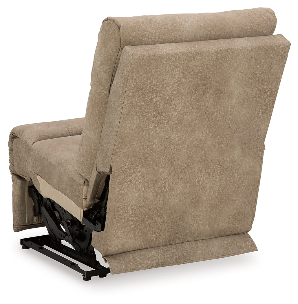 Next-Gen DuraPella Sand Power Armless Recliner - 6100431 - Bien Home Furniture & Electronics