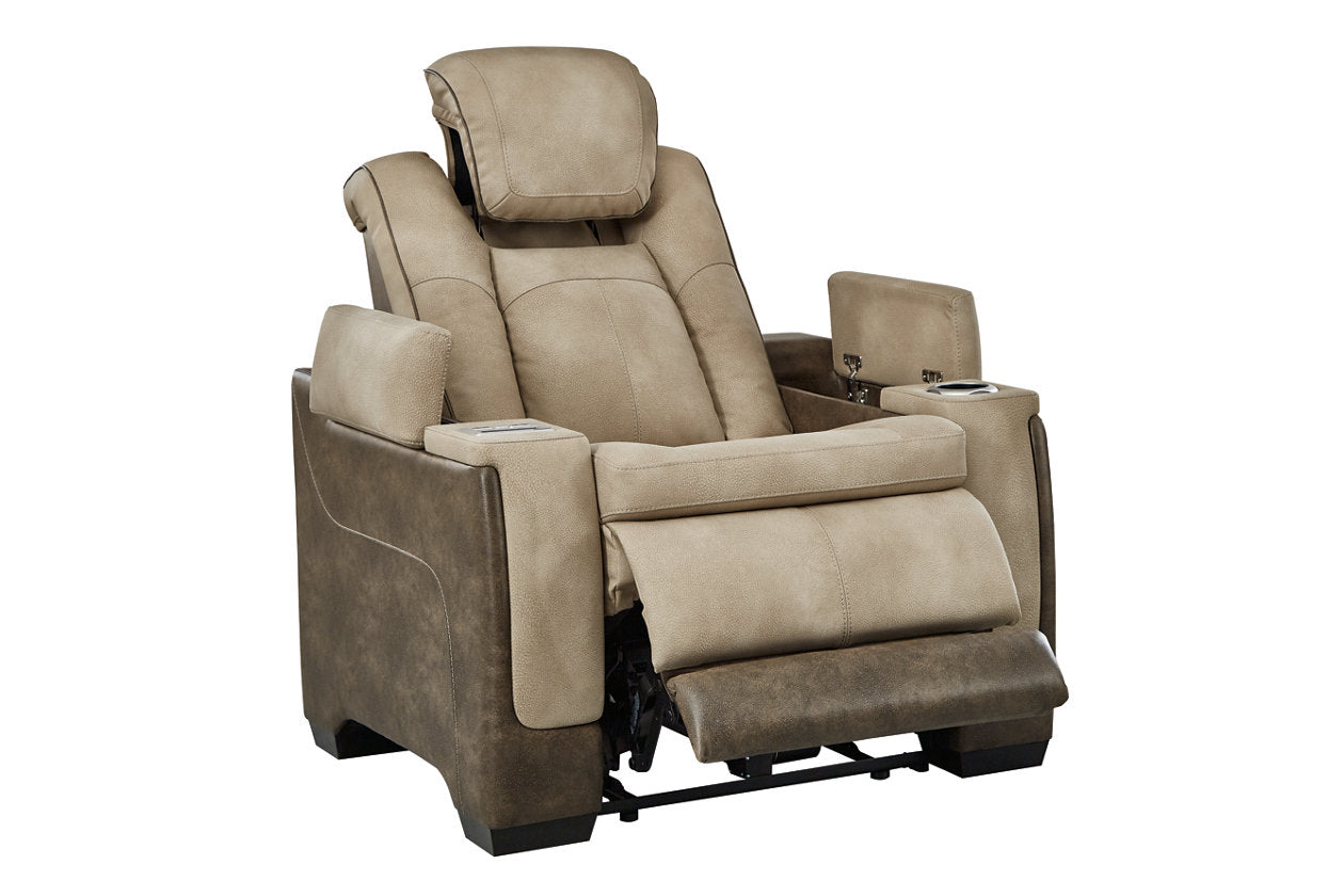 Next-Gen DuraPella Sand Power Recliner - 2200313 - Bien Home Furniture & Electronics