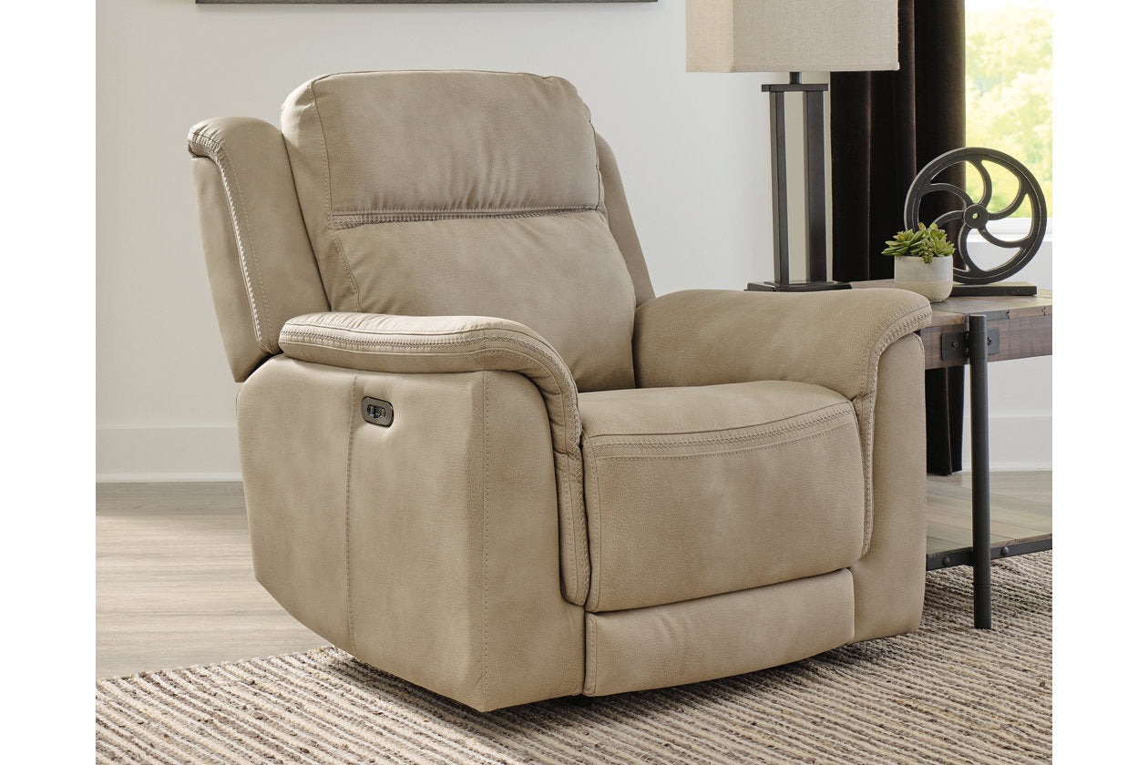 Next-Gen DuraPella Sand Power Recliner - 5930213 - Bien Home Furniture & Electronics