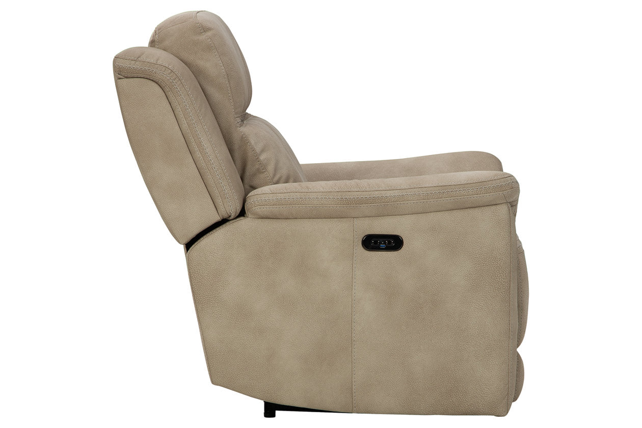 Next-Gen DuraPella Sand Power Recliner - 5930213 - Bien Home Furniture & Electronics