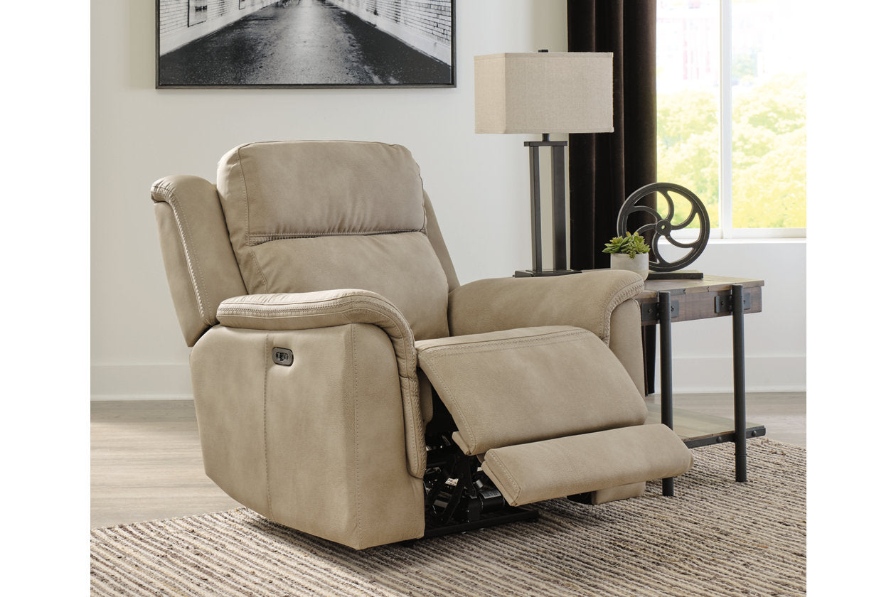 Next-Gen DuraPella Sand Power Recliner - 5930213 - Bien Home Furniture & Electronics
