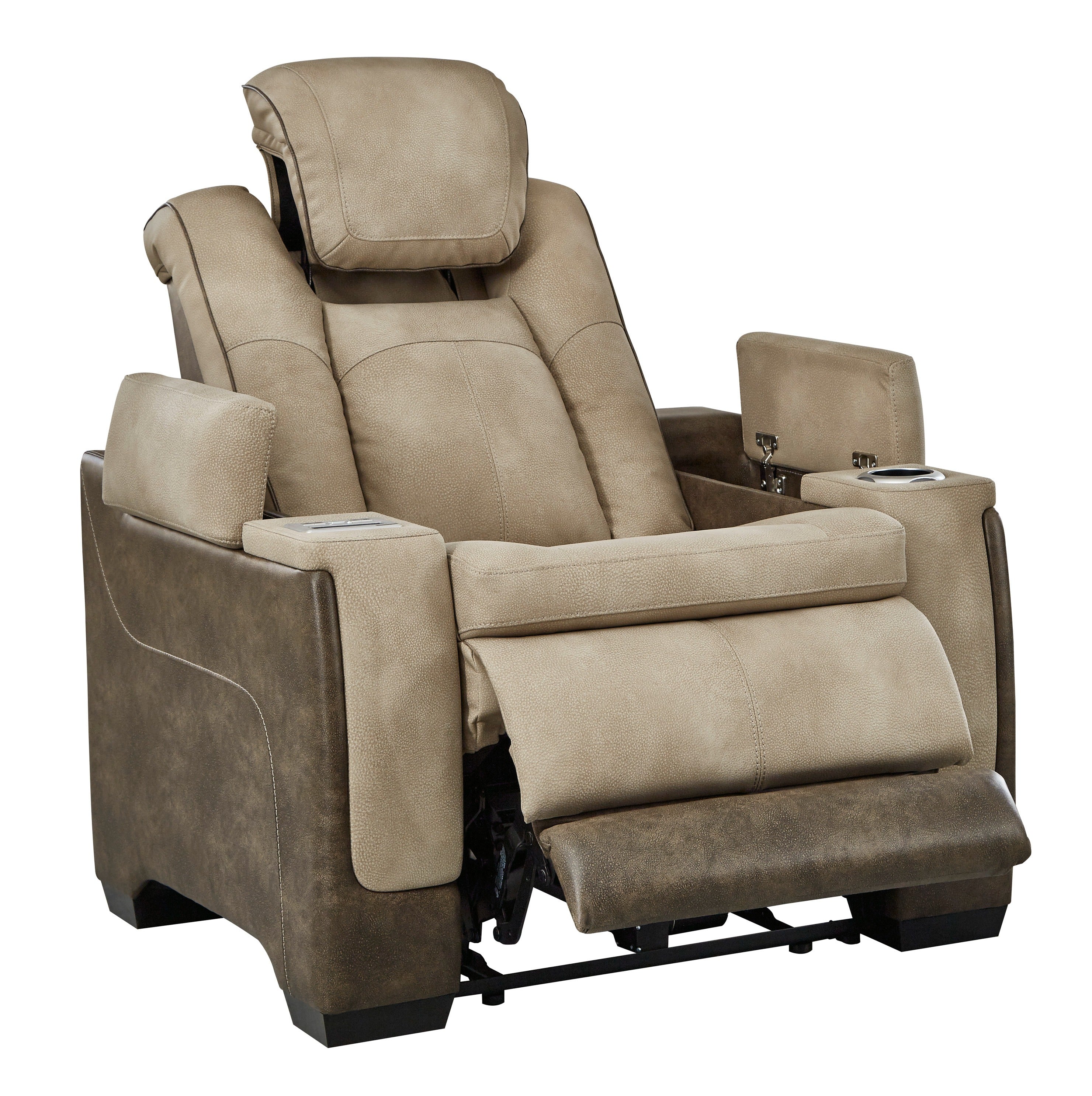 Next-Gen Durapella Sand Power Reclining Living Room Set - SET | 2200315 | 2200318 | 2200313 - Bien Home Furniture & Electronics