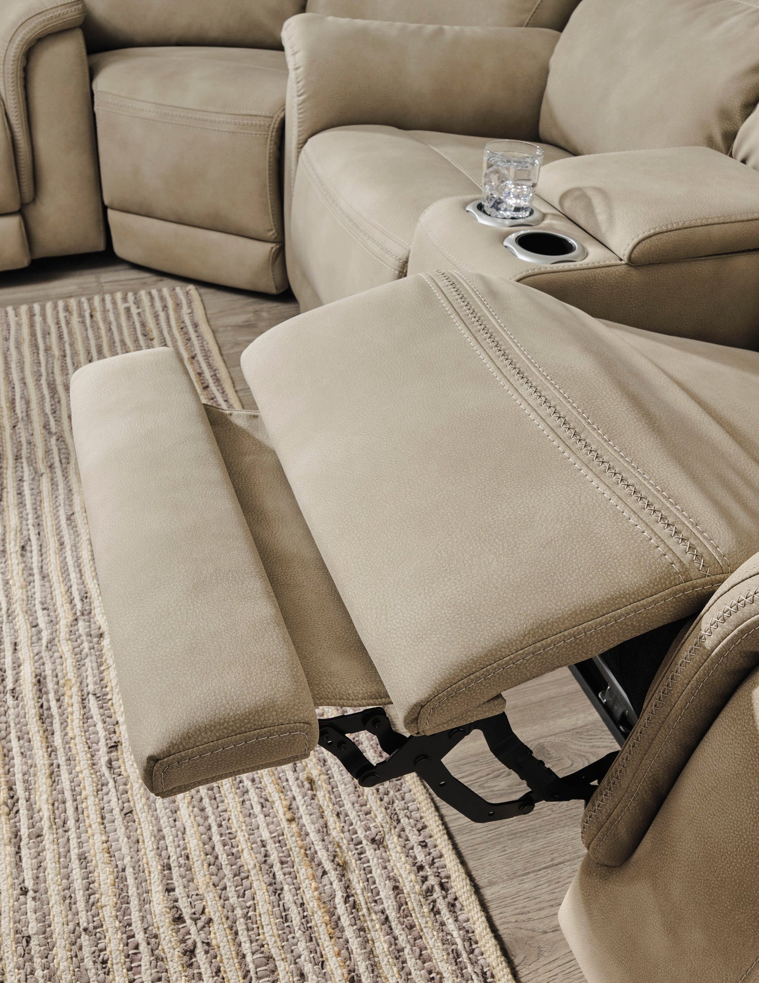 Next-Gen DuraPella Sand Power Reclining Living Room Set - SET | 5930247 | 5930218 - Bien Home Furniture & Electronics