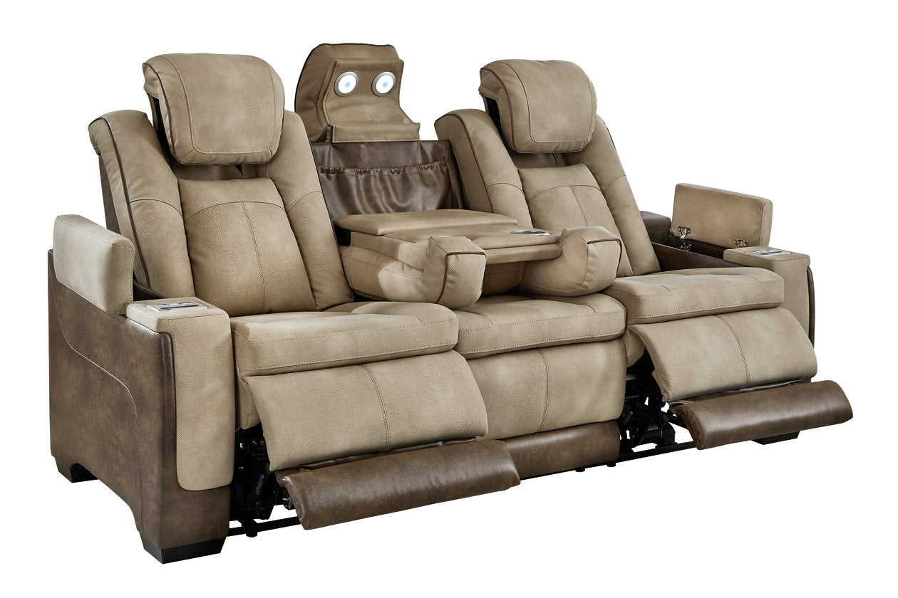 Next-Gen DuraPella Sand Power Reclining Sofa - 2200315 - Bien Home Furniture & Electronics