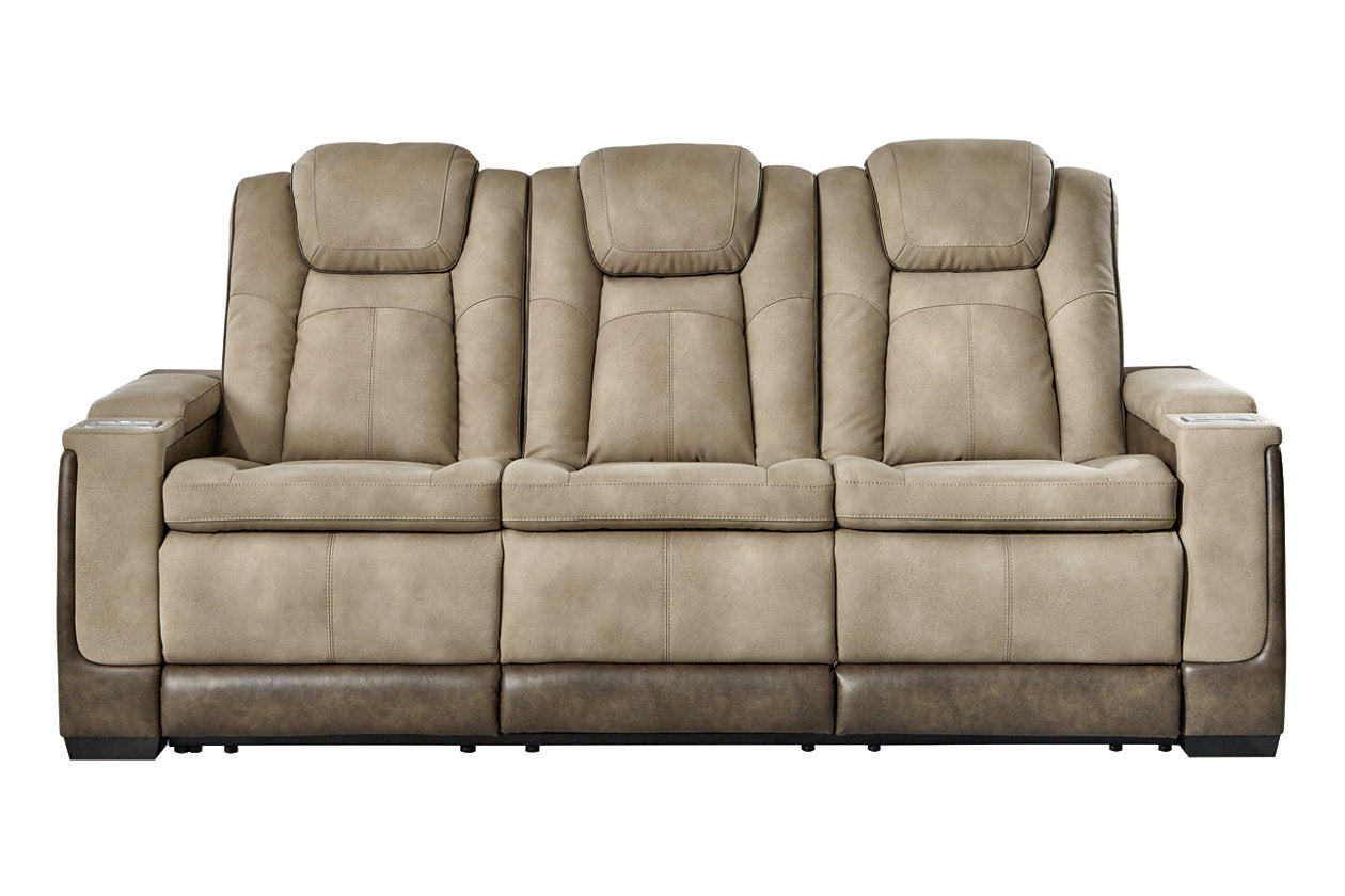 Next-Gen DuraPella Sand Power Reclining Sofa - 2200315 - Bien Home Furniture & Electronics