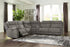 Next-Gen DuraPella Slate 3-Piece Power Reclining Sectional - SET | 5930118 | 5930147 | 5930177 - Bien Home Furniture & Electronics