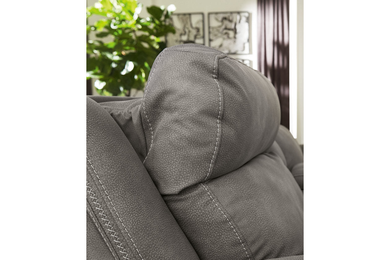 Next-Gen DuraPella Slate 3-Piece Power Reclining Sectional - SET | 5930118 | 5930147 | 5930177 - Bien Home Furniture & Electronics