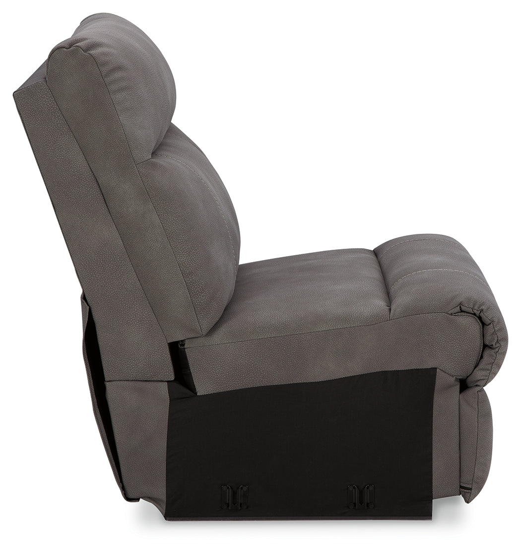 Next-Gen DuraPella Slate Armless Chair - 6100346 - Bien Home Furniture & Electronics