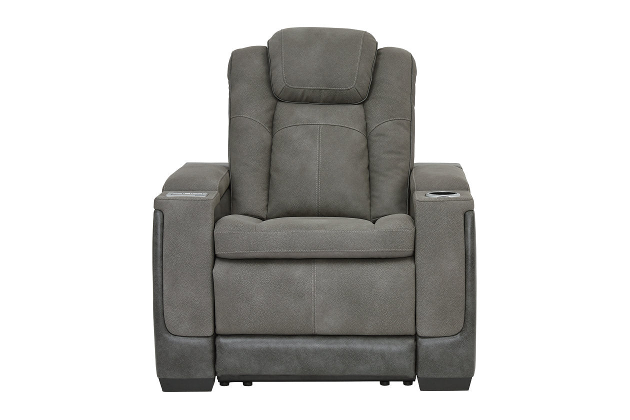 Next-Gen DuraPella Slate Power Recliner - 2200413 - Bien Home Furniture & Electronics