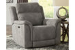 Next-Gen DuraPella Slate Power Recliner - 5930113 - Bien Home Furniture & Electronics