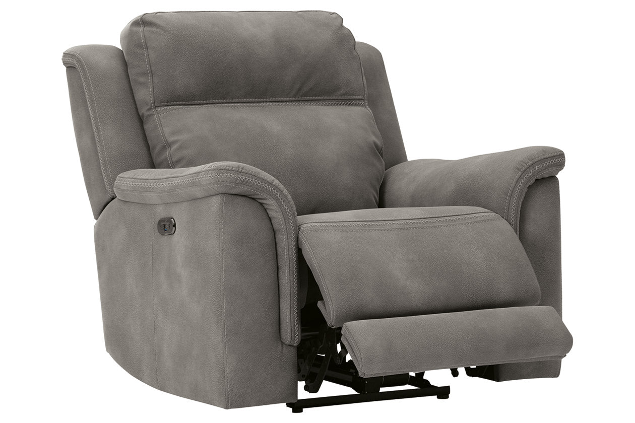 Next-Gen DuraPella Slate Power Recliner - 5930113 - Bien Home Furniture & Electronics
