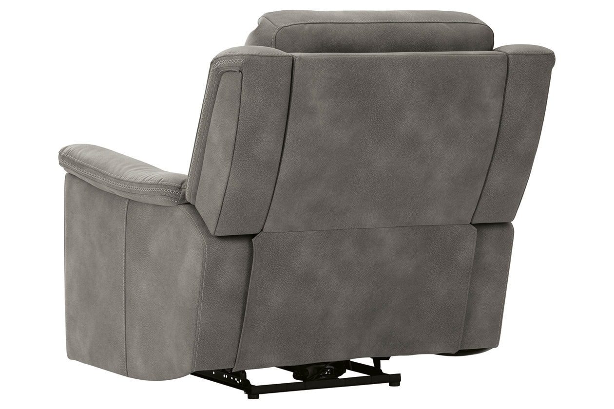 Next-Gen DuraPella Slate Power Recliner - 5930113 - Bien Home Furniture & Electronics