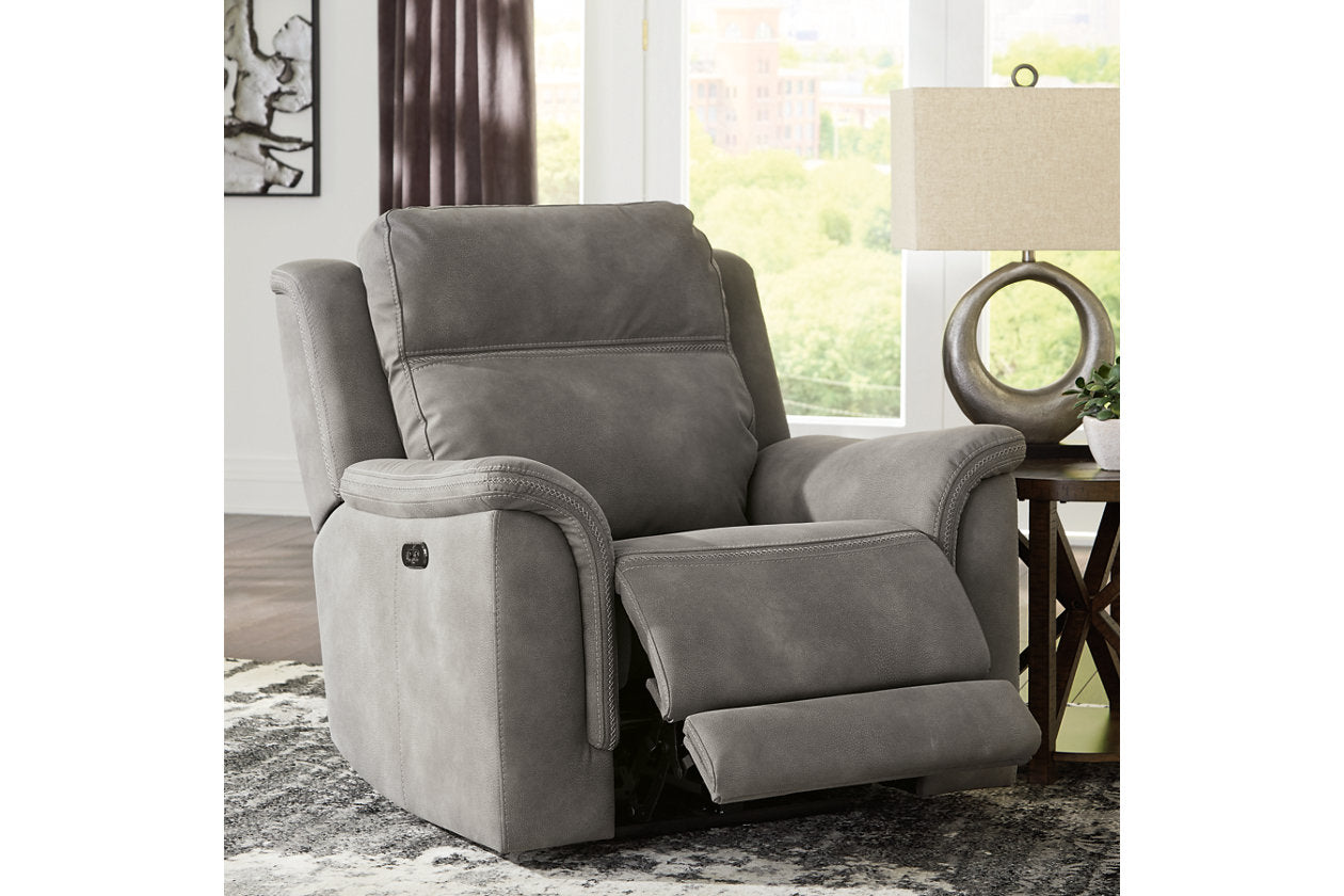 Next-Gen DuraPella Slate Power Recliner - 5930113 - Bien Home Furniture & Electronics