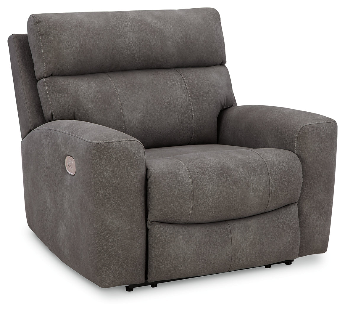 Next-Gen DuraPella Slate Power Recliner - 6100313 - Bien Home Furniture &amp; Electronics