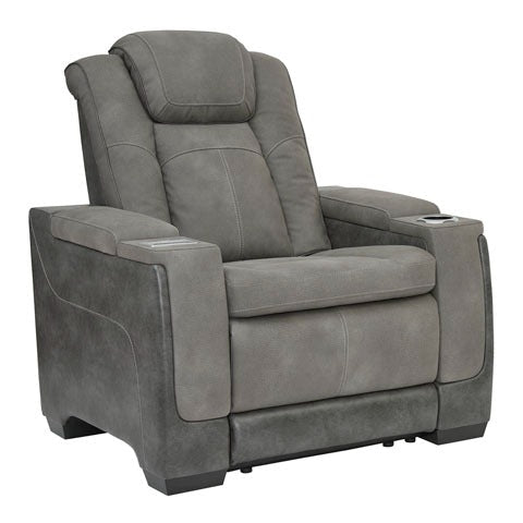 Next-Gen Durapella Slate Power Reclining Living Room Set - SET | 2200415 | 2200418 | 2200413 - Bien Home Furniture & Electronics