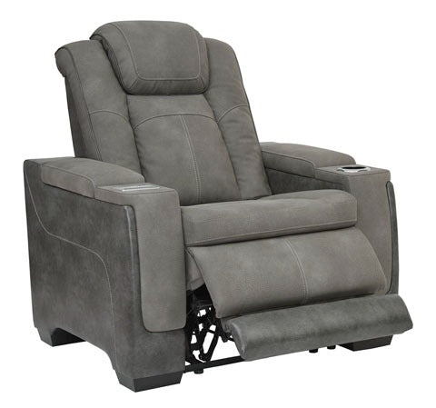 Next-Gen Durapella Slate Power Reclining Living Room Set - SET | 2200415 | 2200418 | 2200413 - Bien Home Furniture & Electronics