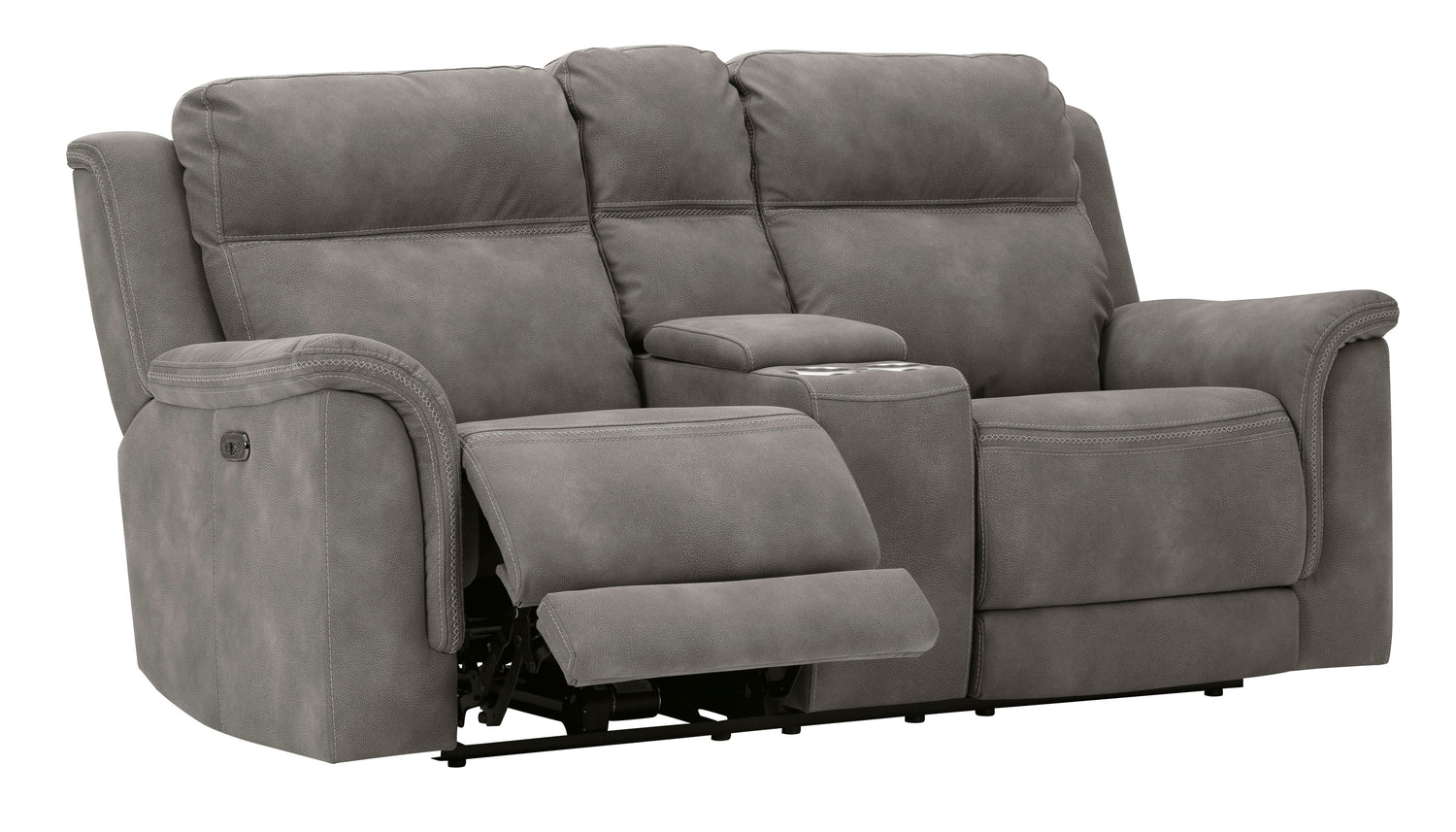 Next-Gen DuraPella Slate Power Reclining Living Room Set - SET | 5930147 | 5930118 - Bien Home Furniture & Electronics