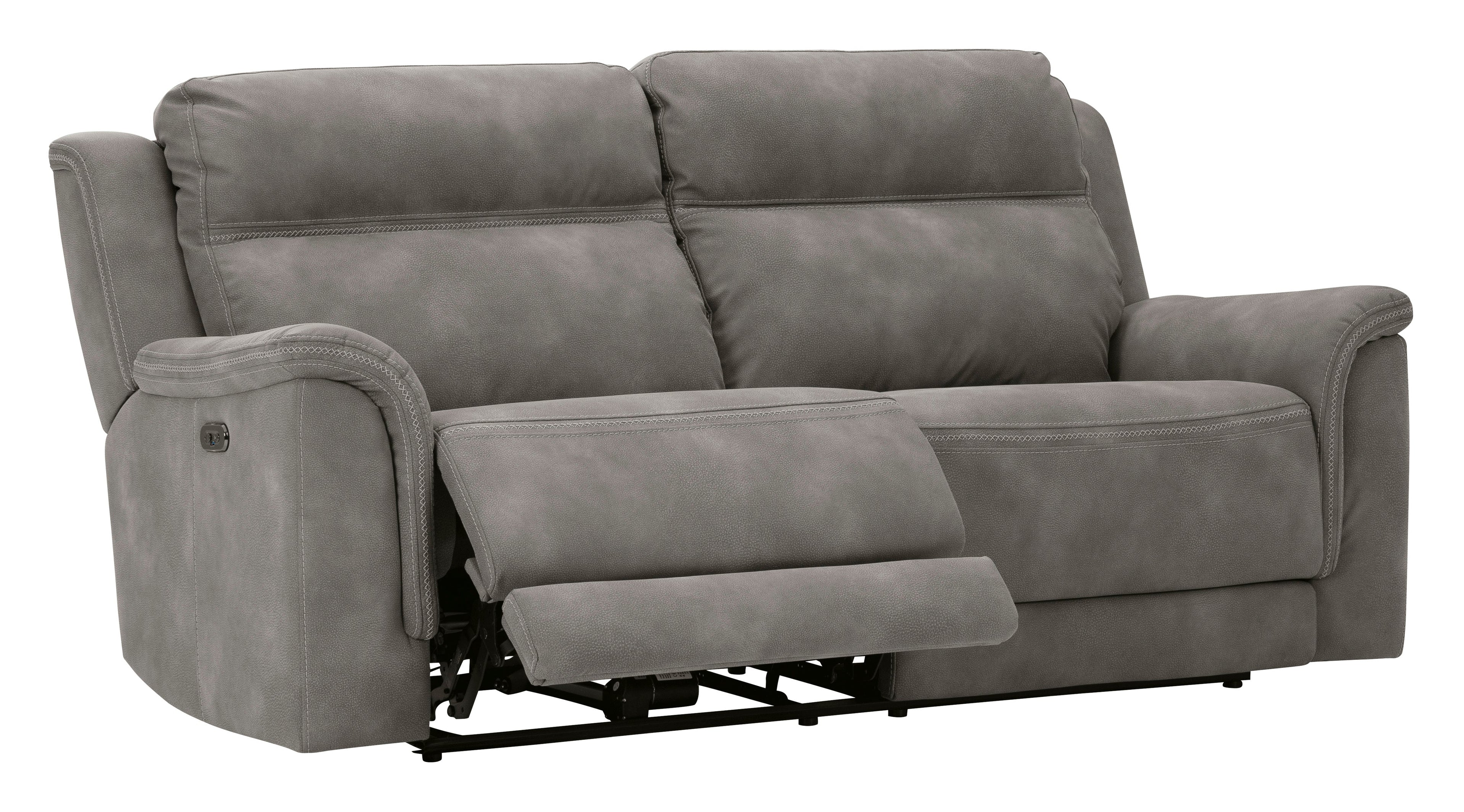 Next-Gen DuraPella Slate Power Reclining Living Room Set - SET | 5930147 | 5930118 - Bien Home Furniture & Electronics