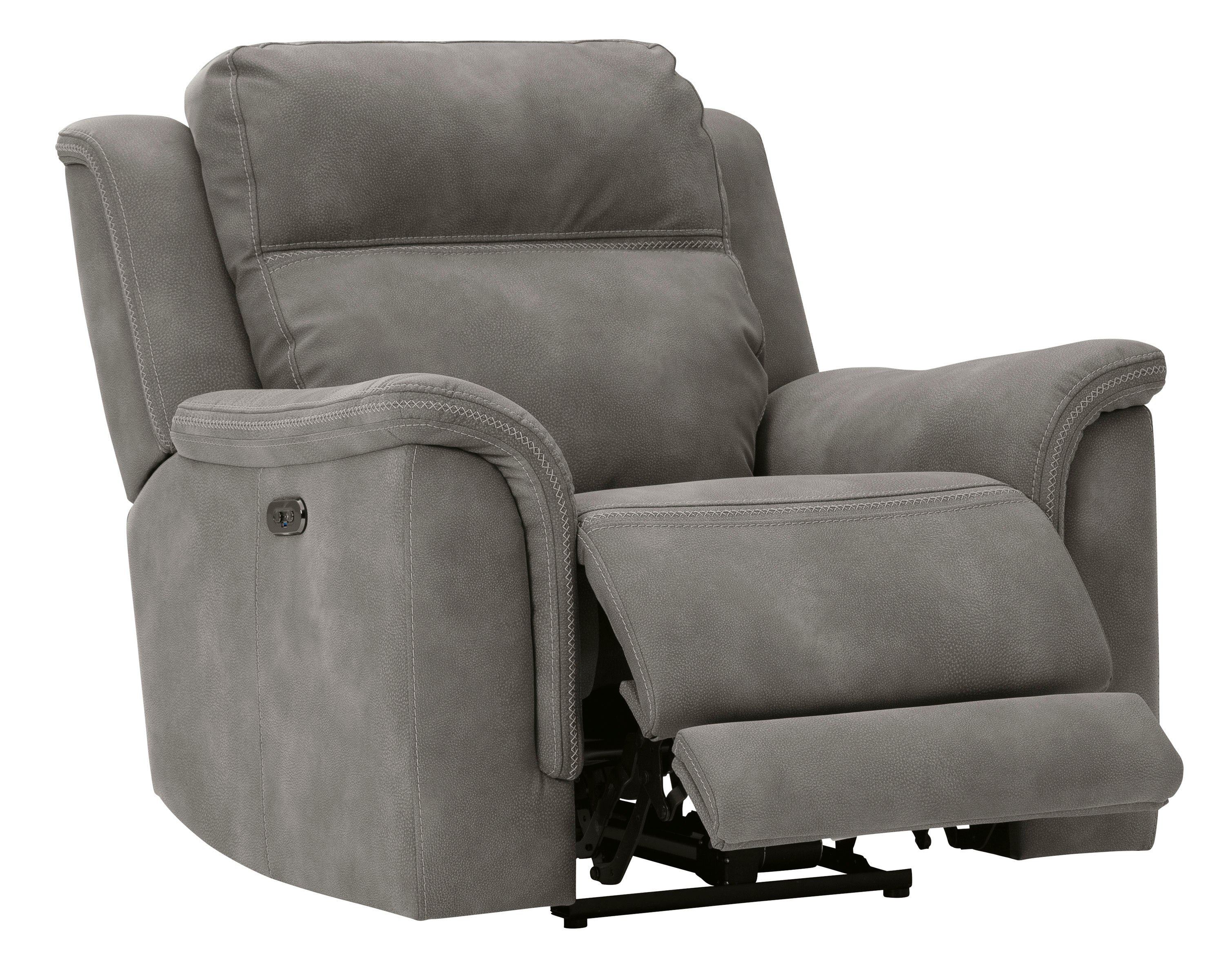 Next-Gen DuraPella Slate Power Reclining Living Room Set - SET | 5930147 | 5930118 - Bien Home Furniture & Electronics