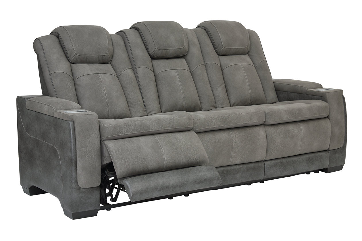 Next-Gen DuraPella Slate Power Reclining Sofa - 2200415 - Bien Home Furniture & Electronics