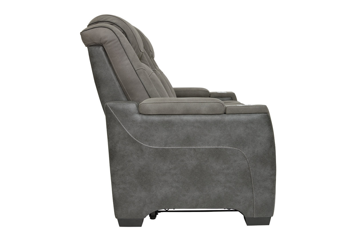 Next-Gen DuraPella Slate Power Reclining Sofa - 2200415 - Bien Home Furniture & Electronics