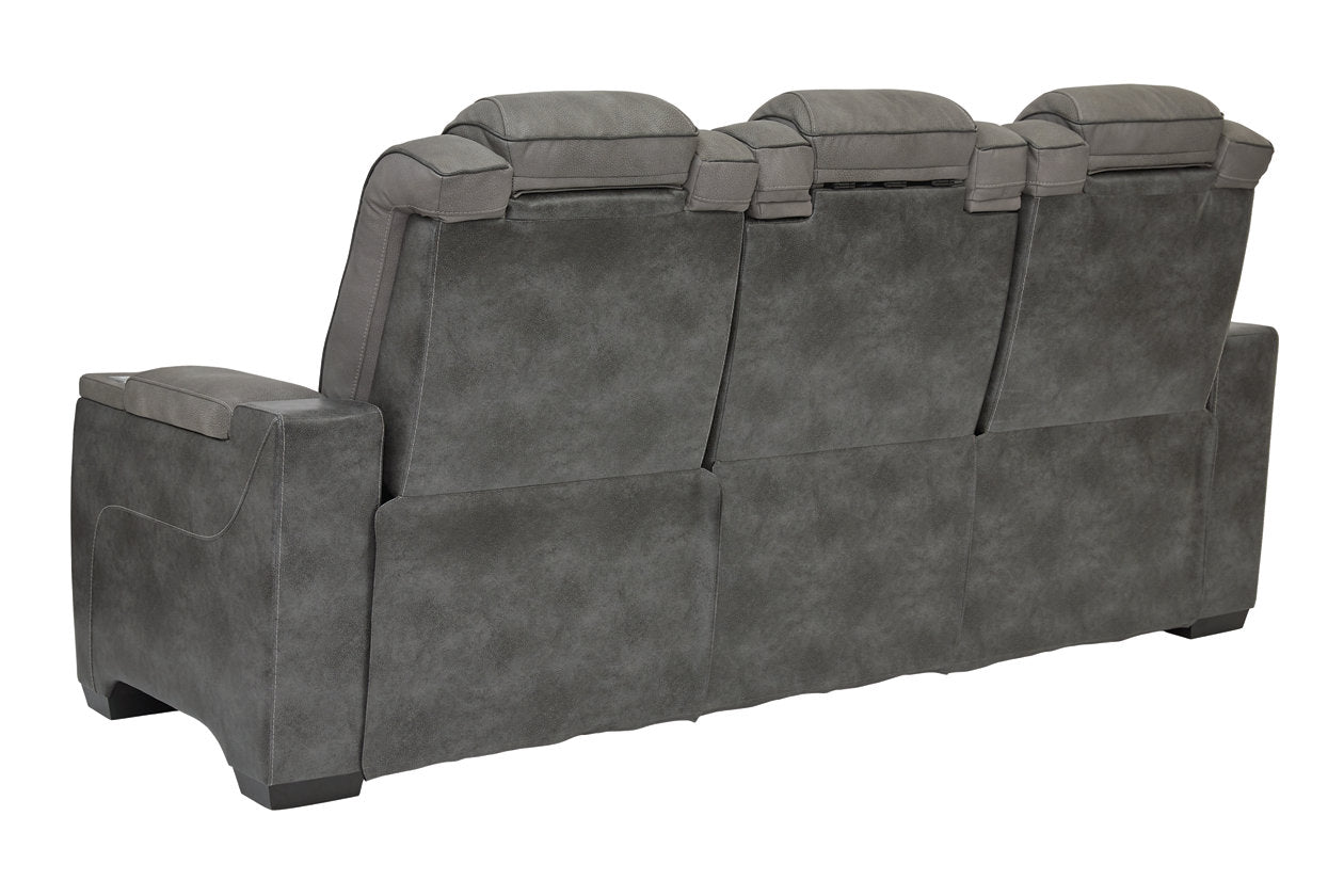 Next-Gen DuraPella Slate Power Reclining Sofa - 2200415 - Bien Home Furniture & Electronics