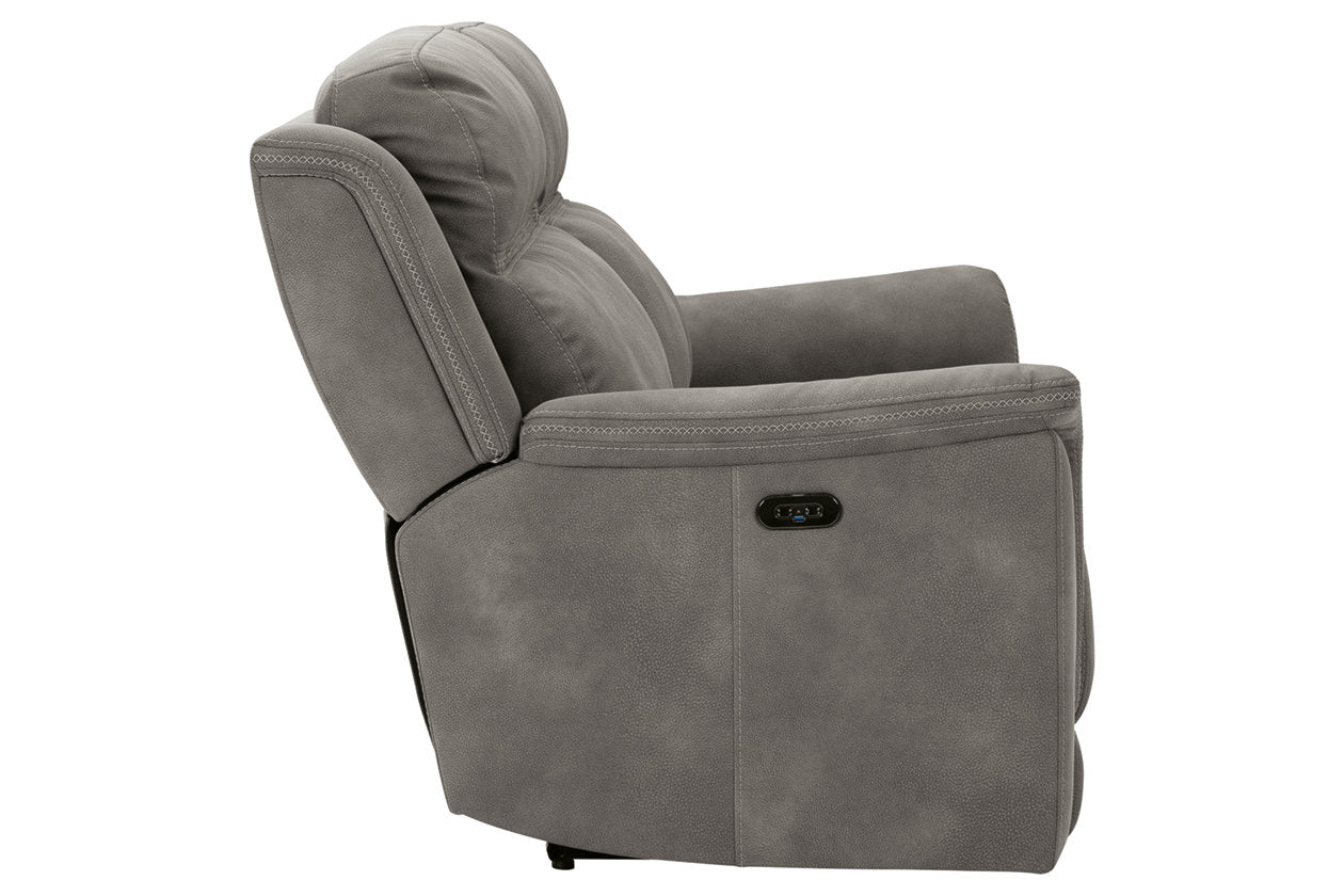 Next-Gen DuraPella Slate Power Reclining Sofa - 5930147 - Bien Home Furniture & Electronics