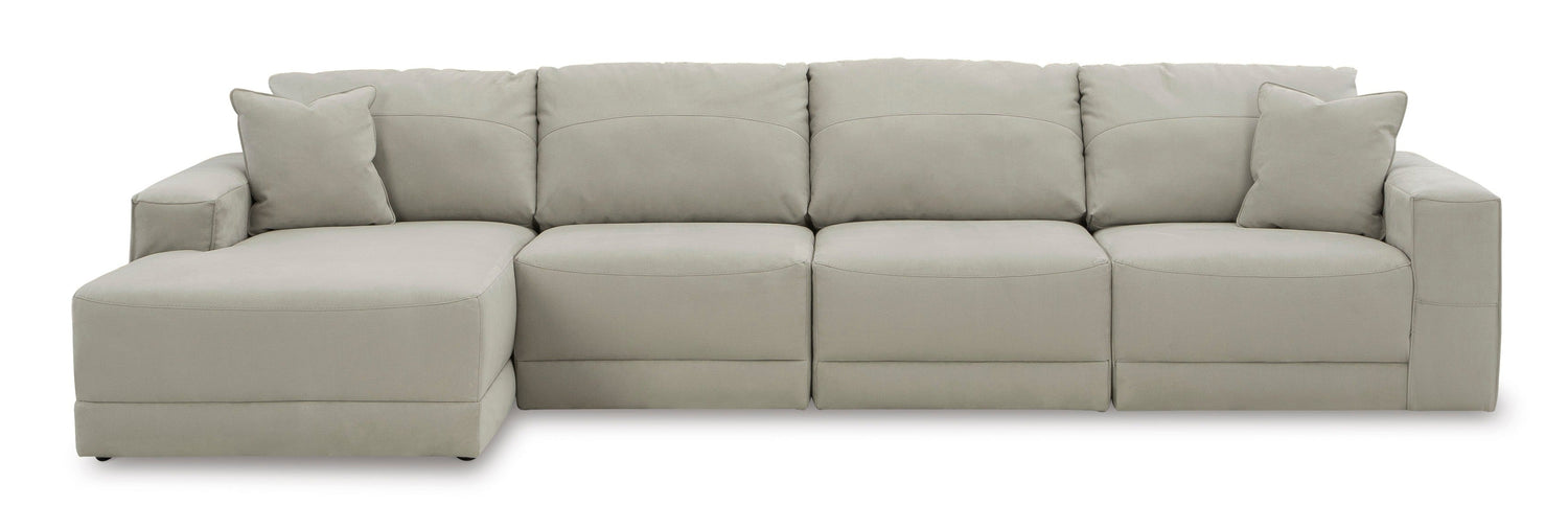 Next-Gen Gaucho Gray 4-Piece LAF Sectional - SET | 1830416 | 1830465 | 1830446(2) - Bien Home Furniture & Electronics