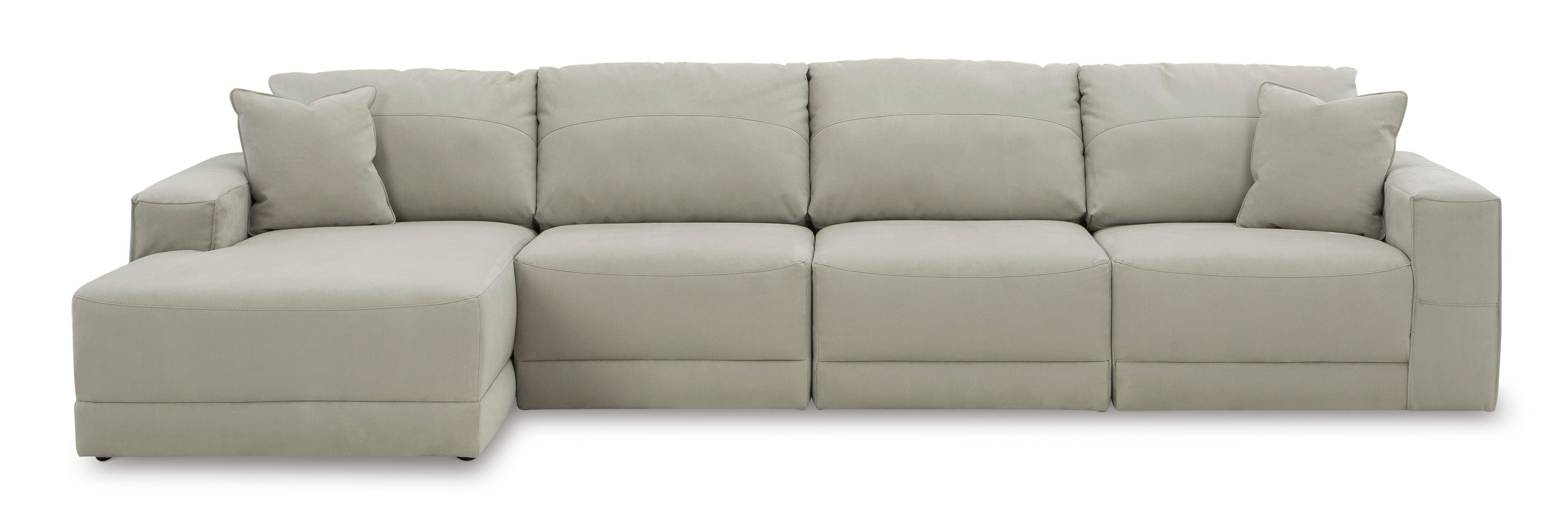 Next-Gen Gaucho Gray 4-Piece LAF Sectional - SET | 1830416 | 1830465 | 1830446(2) - Bien Home Furniture & Electronics