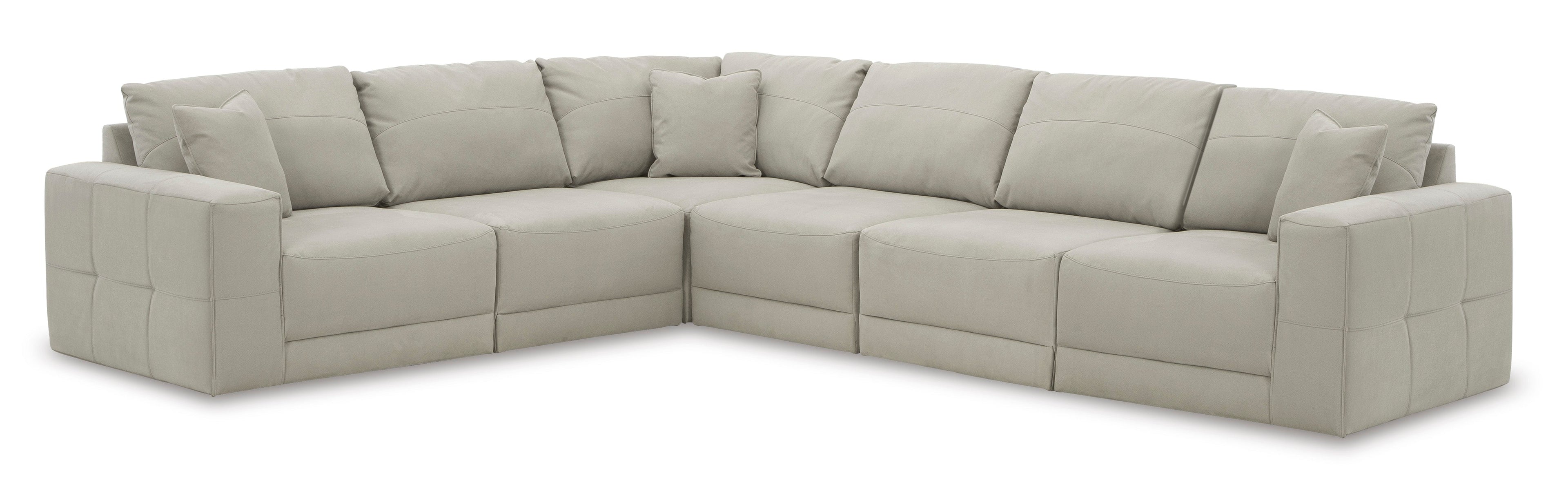 Next-Gen Gaucho Gray 6-Piece Sectional - SET | 1830464 | 1830465 | 1830477 | 1830446(3) - Bien Home Furniture & Electronics
