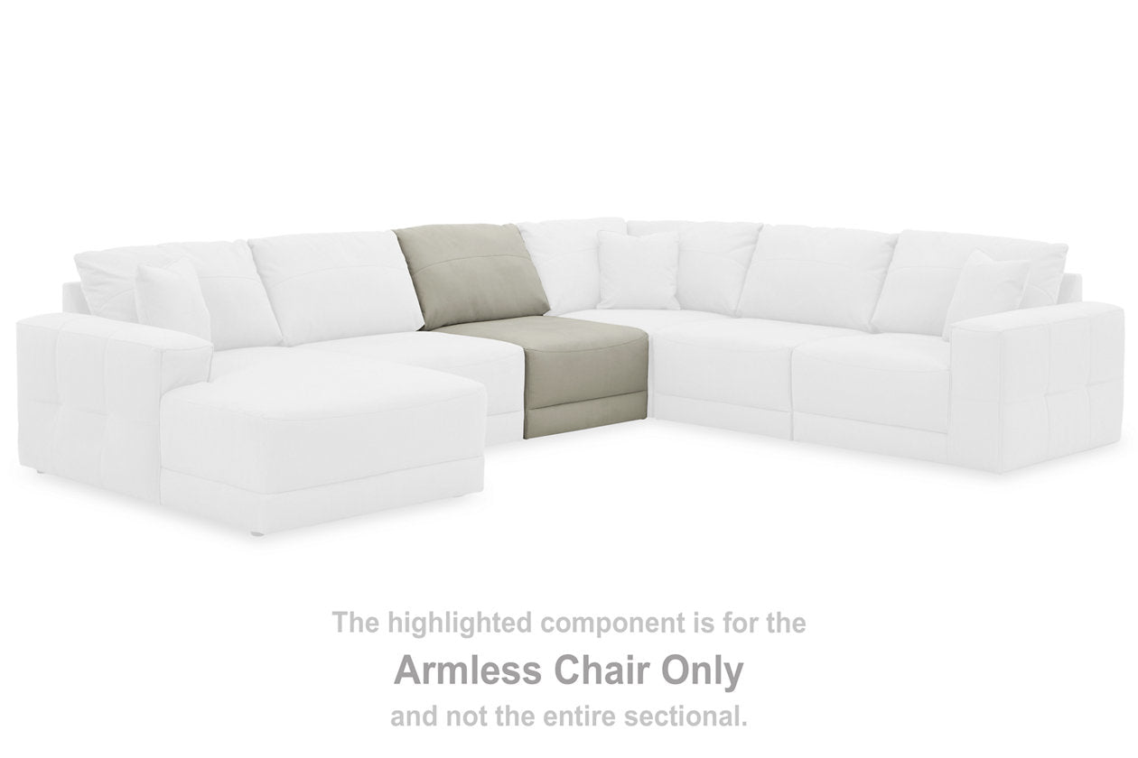 Next-Gen Gaucho Gray Armless Chair - 1830446 - Bien Home Furniture & Electronics