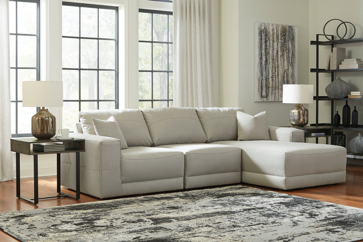 Next-Gen Gaucho Gray RAF Sofa Chaise - SET | 1830417 | 1830446 | 1830464 - Bien Home Furniture & Electronics