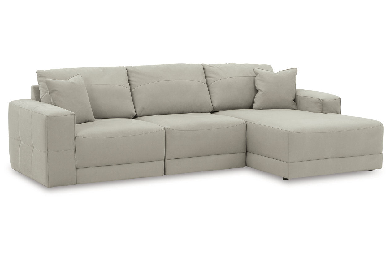 Next-Gen Gaucho Gray RAF Sofa Chaise - SET | 1830417 | 1830446 | 1830464 - Bien Home Furniture & Electronics