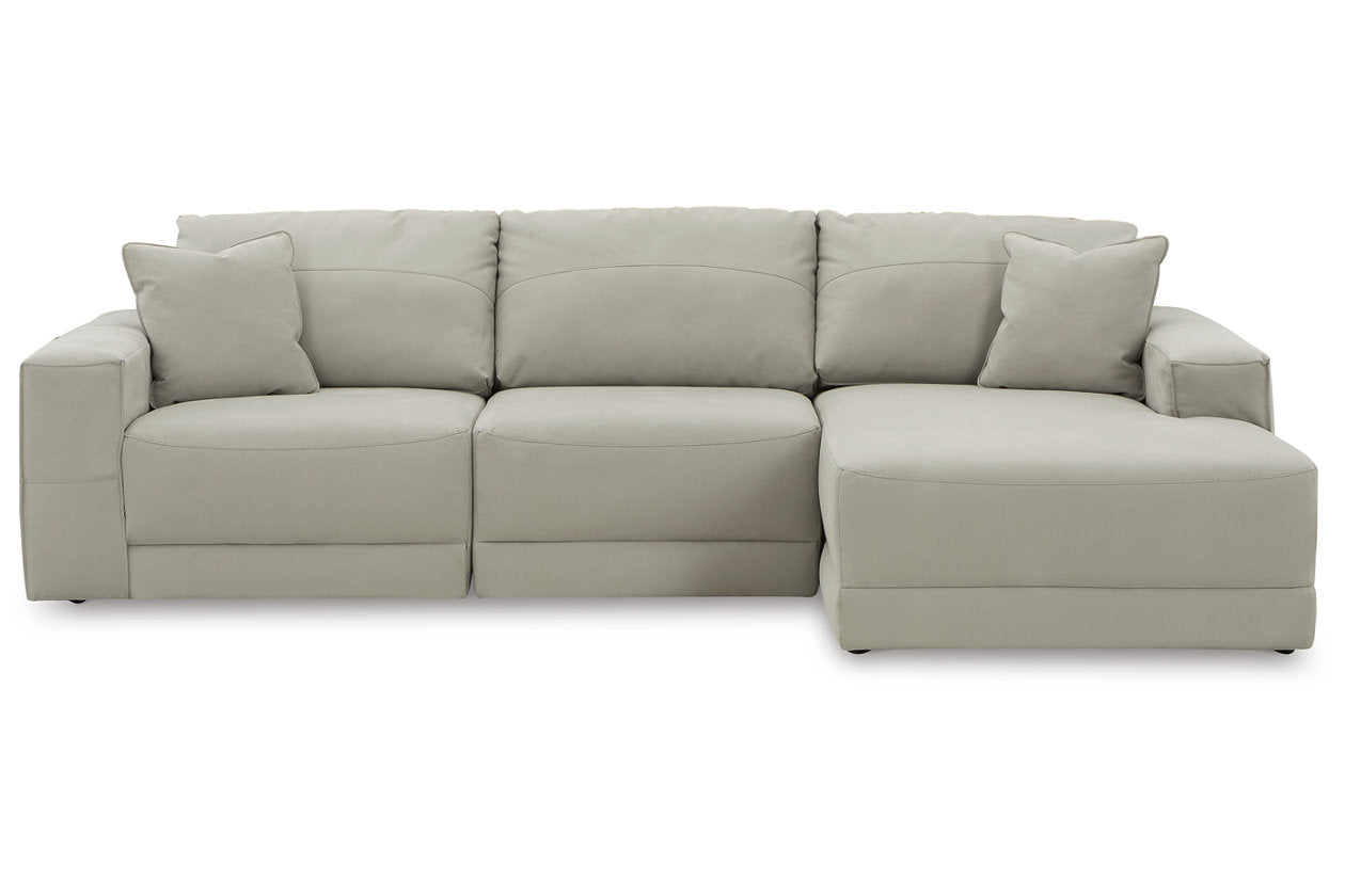 Next-Gen Gaucho Gray RAF Sofa Chaise - SET | 1830417 | 1830446 | 1830464 - Bien Home Furniture & Electronics