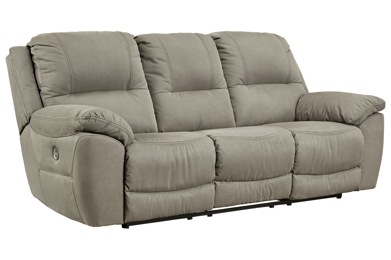 Next-Gen Gaucho Putty Power Reclining Sofa - 5420387 - Bien Home Furniture & Electronics