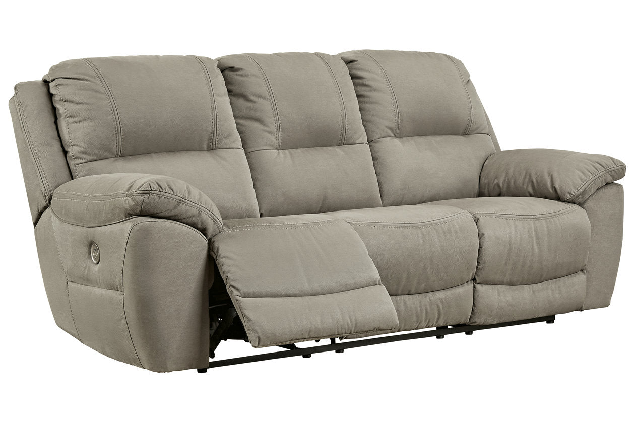 Next-Gen Gaucho Putty Power Reclining Sofa - 5420387 - Bien Home Furniture & Electronics