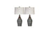 Niobe Multi Gray Table Lamp, Set of 2 - L123884 - Bien Home Furniture & Electronics