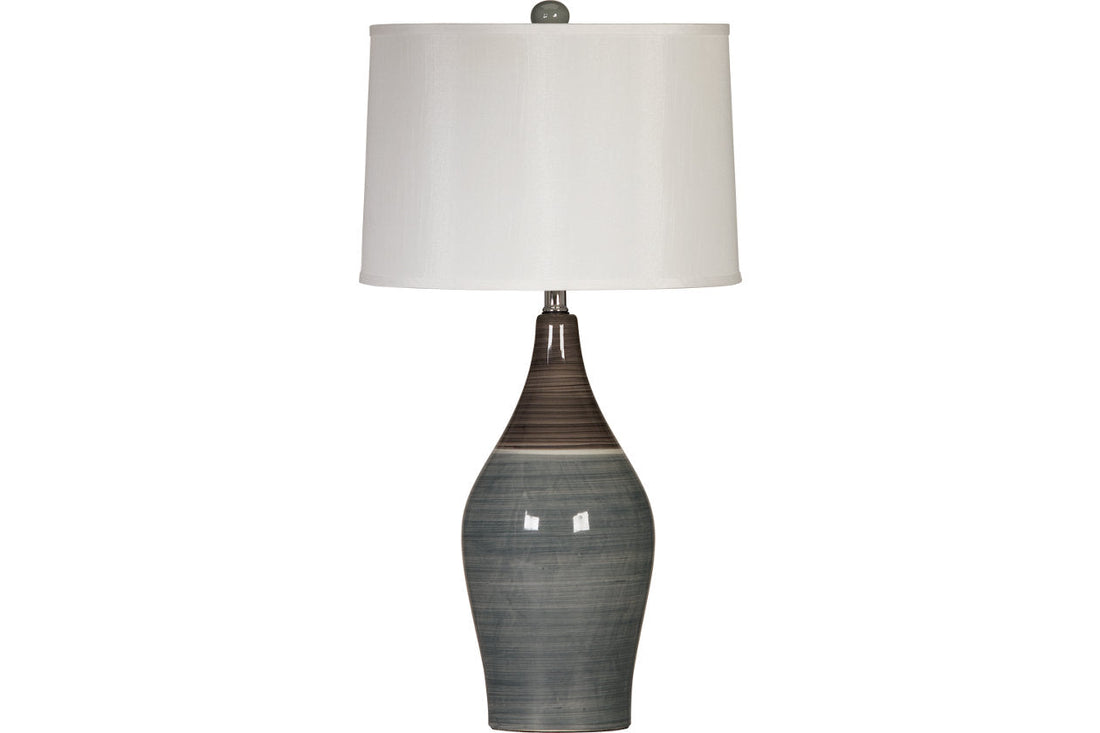 Niobe Multi Gray Table Lamp, Set of 2 - L123884 - Bien Home Furniture &amp; Electronics