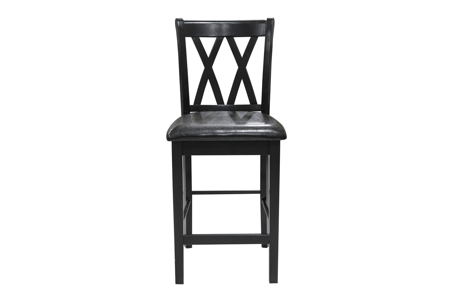 Norman Black 5-Piece Counter Height Set - 2514BK-36 - Bien Home Furniture & Electronics