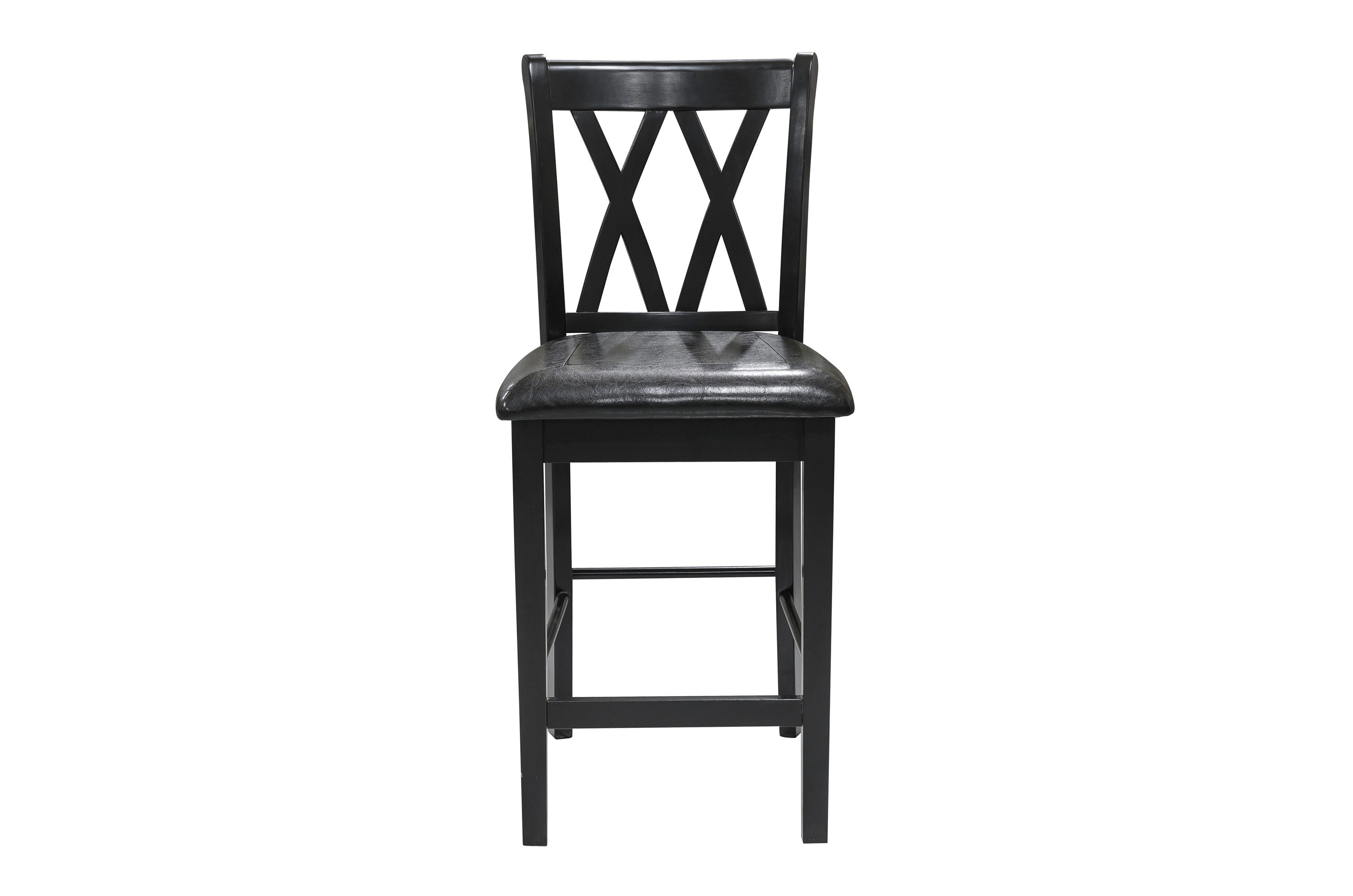 Norman Black 5-Piece Counter Height Set - 2514BK-36 - Bien Home Furniture & Electronics
