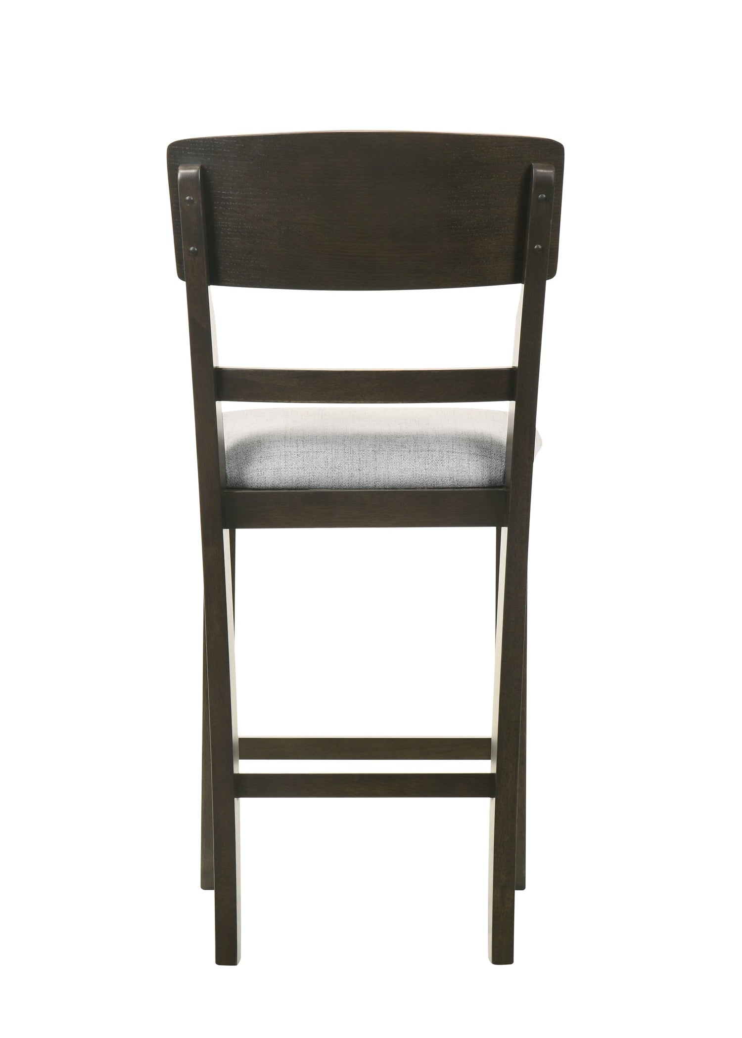 Oakly Brown Round/Square Counter Height Dining Set - SET | 2848T-6060-TOP | 2848T-6060-LEG | 2848S-24(2) - Bien Home Furniture & Electronics
