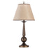 Ochanko Cone shade Table Lamps Bronze/Beige (Set of 2) - 901254 - Bien Home Furniture & Electronics