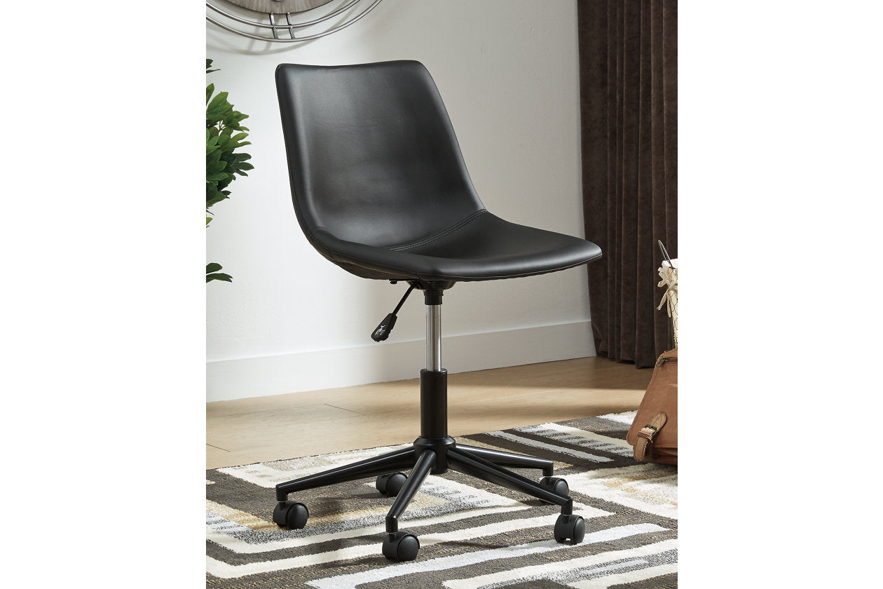 Office Chair Program Black Home Office Desk Chair - H200-09 - Bien Home Furniture &amp; Electronics