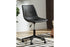 Office Chair Program Black Home Office Desk Chair - H200-09 - Bien Home Furniture & Electronics