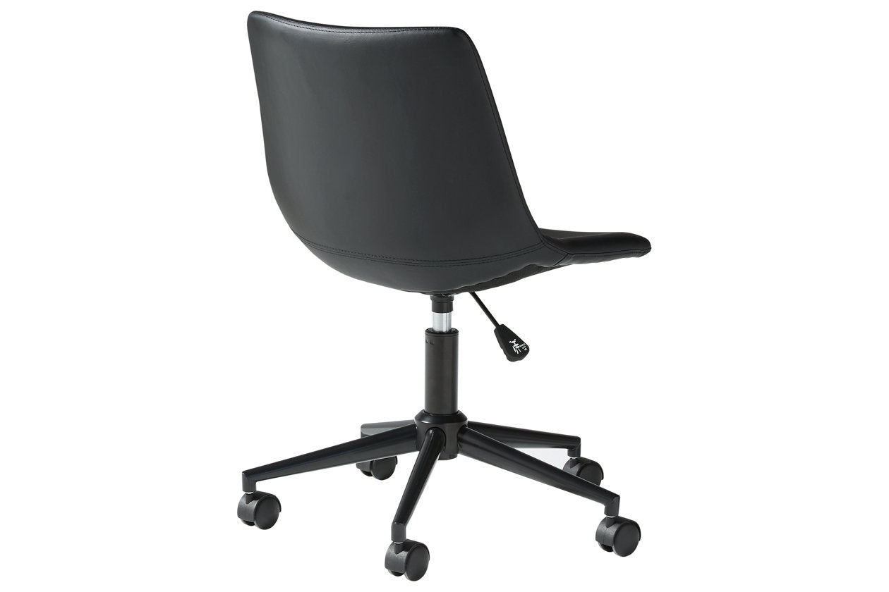 Office Chair Program Black Home Office Desk Chair - H200-09 - Bien Home Furniture & Electronics