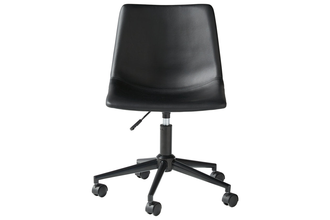 Office Chair Program Black Home Office Desk Chair - H200-09 - Bien Home Furniture & Electronics