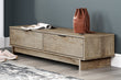 Oliah Natural Storage Bench - EA2270-150 - Bien Home Furniture & Electronics