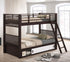 Oliver  Java Twin over Twin Bunk Bed - 400736T - Bien Home Furniture & Electronics
