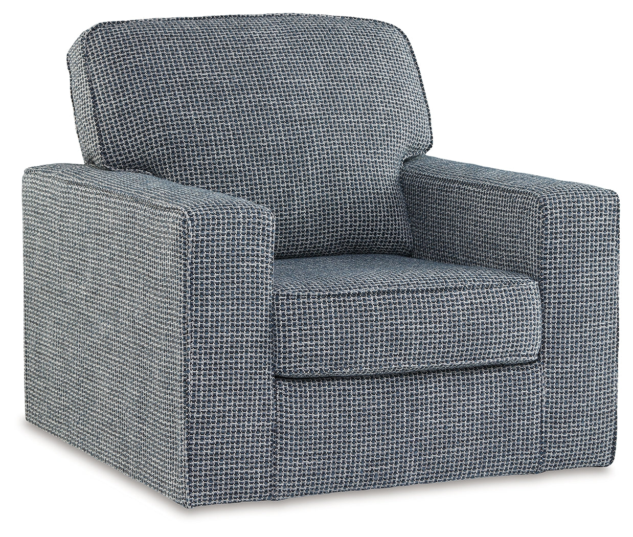 Olwenburg Denim Swivel Accent Chair - A3000652 - Bien Home Furniture & Electronics
