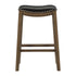 Ordway Black/Brown Pub Height Stool, Black - 5682BLK-29 - Bien Home Furniture & Electronics